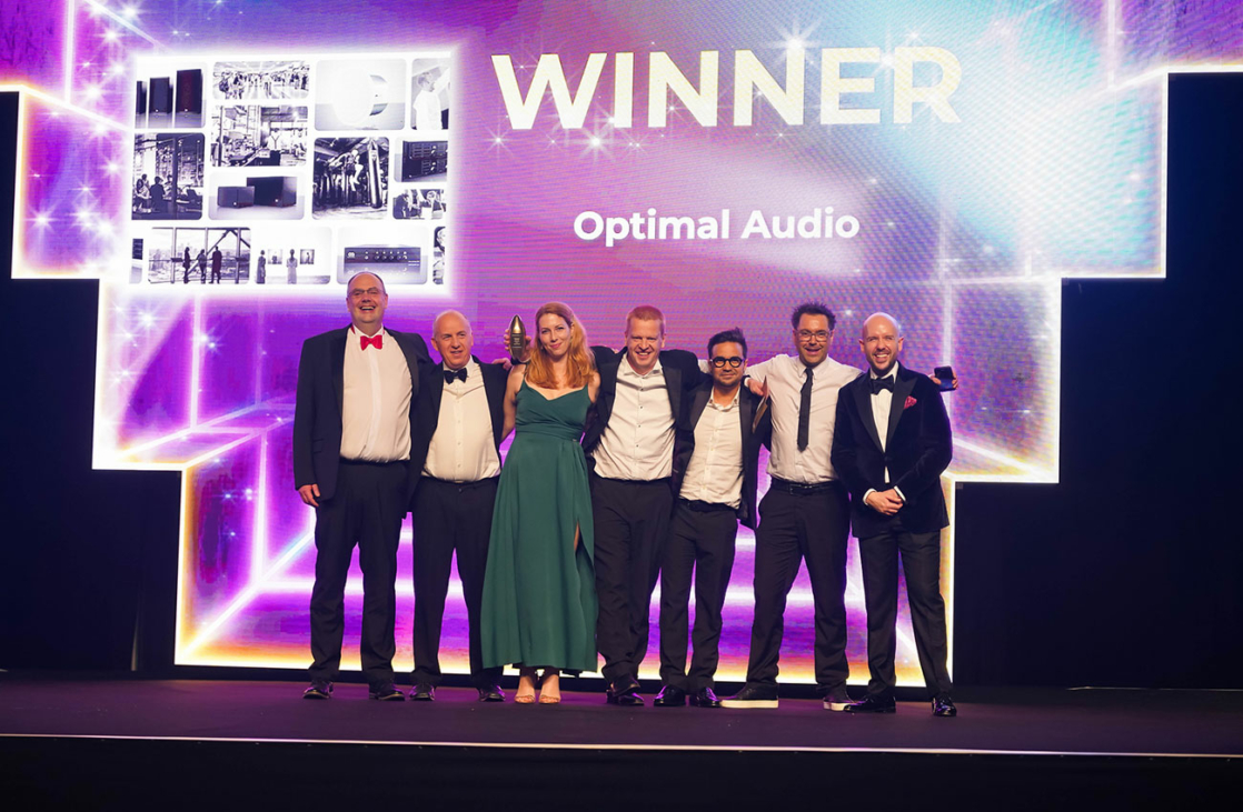 Optimal Audio AV AWARDS Winner