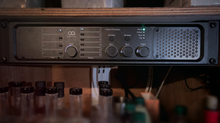 Tidy Optimal Audio Solution for Norfolk Restaurant